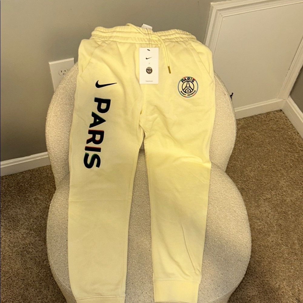 Nike Kids Yellow Sweatpants